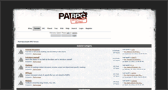 Desktop Screenshot of forums.parpg.net